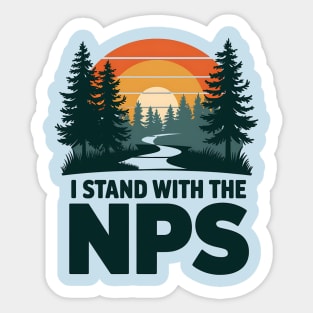 I-Stand-With-The-NPS Sticker